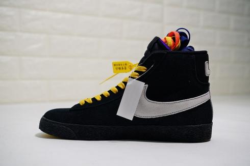 Off White Collaboration Nike Blazer Mid La Vs Nyc Material AT9987-001