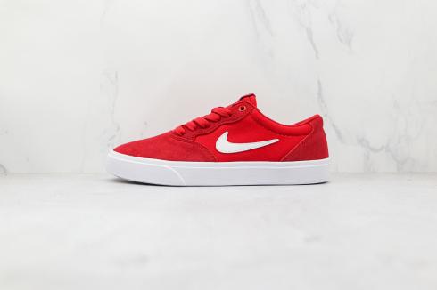 Nike SB Chron Solorsoft Gym Red White Shoes CD6278-600