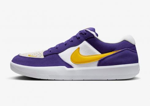 Nike SB Force 58 Court Purple Amarillo White DV5477-500