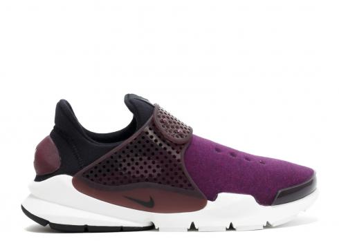 Sock Dart Tech Fleece Mulberry Mulberry Black Maroon Night 834669-501