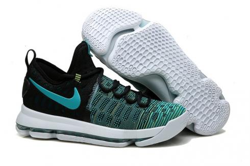 Nike KD 9 Kevin Durant BIRDS OF PARADISE Black Jade Men Basketball Shoes 843392-300