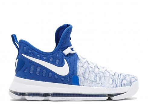 Nike Zoom Kd 9 Home 2 Game Royal White 843392-411