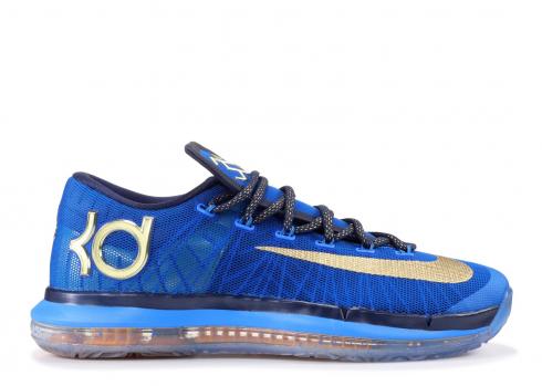 Kd 6 Elite Premium Supremacy Blue Gold Mid Navy Photo Atomic Metallic 683250-474