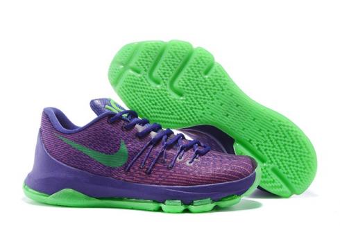 Nike KD 8 Suit MVP Award Aunt Pearl Christmas Weatherman N7 BHM Court Purple Green 749375-535