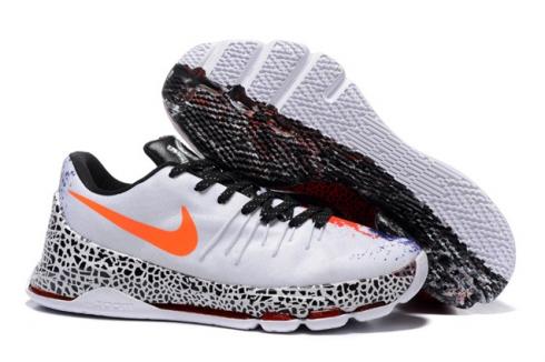 Nike KD 8 VIII Xmas Christmas Kevin Durant Mens Shoes White black Crimson 822948-106