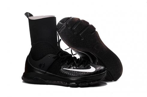 Nike Zoom KD 8 Elite Away VIII Men Basketball Shoes Boots High Black White Edition 834185