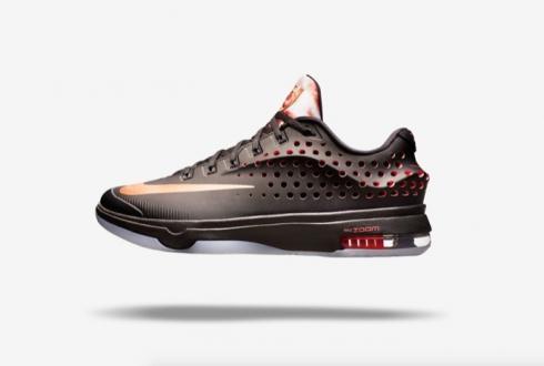 Nike KD 7 Elite Rose Gold Black Classic Charcoal Hot Lava Metallic Red Bronze 724349-090