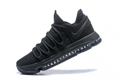 Nike KD 10 Triple Black Mens Basketball Shoes 897816 004