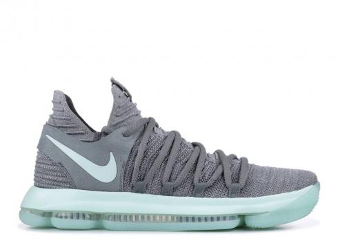 Nike Kd 10 Igloo White Grey Cool 897815-002