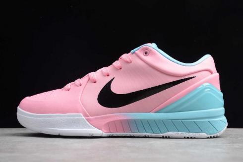 2019 Nike Kobe 4 IV Protro Pink Blue Black AV6339 601