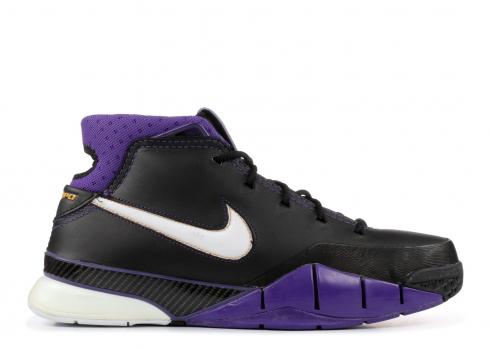 Zoom Kobe 1 Gold Purple Canyon Black Varsity White 313143-014