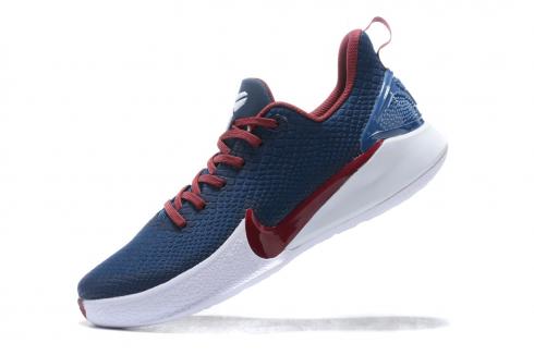 2020 Nike Kobe Mamba Focus EP Dark Blue Red Rouge Kobe Bryant Basketball Shoes AO4434-356