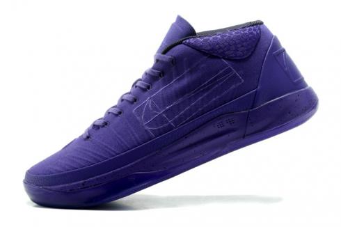 Nike Kobe A.D. Mid Fearless Purple Basketball Shoes 922482 700