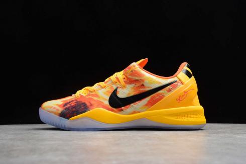 Nike Zoom Kobe 8 System Spark Laser Orange Cinnabar Safety Orange 555035-800