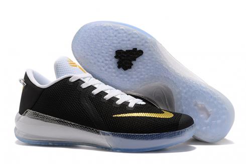 Nike Zoom Kobe Venomenon VI 6 Men Basketball Shoes Black Gold