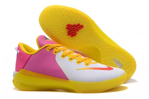 Nike Zoom Kobe Venomenon VI 6 Men Basketball Shoes Pink White Yellow