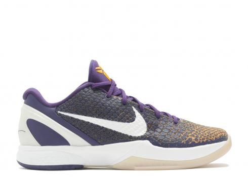 Zoom Kobe 6 Club Purple White Del Sol 429659-502