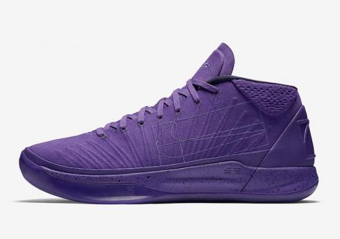 Nike Zoom Kobe A.D Mid Detached Men Basketball Shoes Purple All 922482