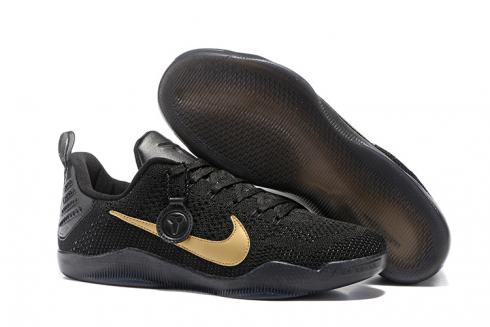 Nike ID Kobe XI 11 Elite Low FTB Fade to Black Mamba Last Game Limited Black Gold 869459-001