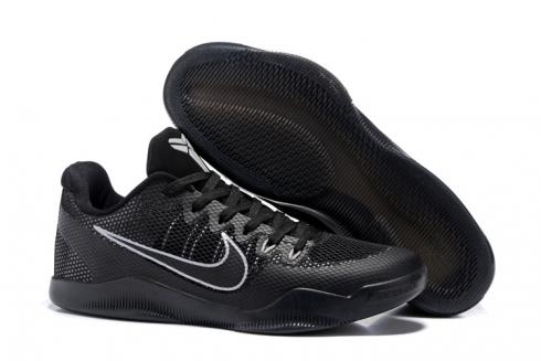 Nike Kobe XI 11 EM Triple Black Black out Dark Knight Cool Grey 836183-001