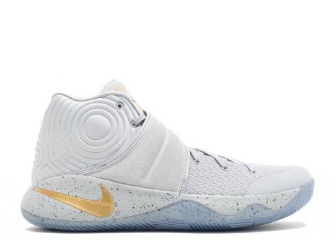 Nike Kyrie 2 Battle Grey Blue Gold Metallic Racer Wolf 819583-005