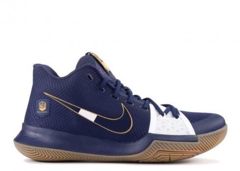 Nike Kyrie 3 The Academy Navy Met Univ Mid Gold MNBSKT-072