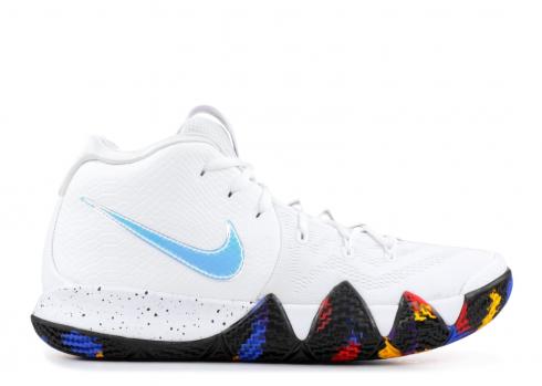 Kyrie 4 NCAA Color White Multi 943806-104