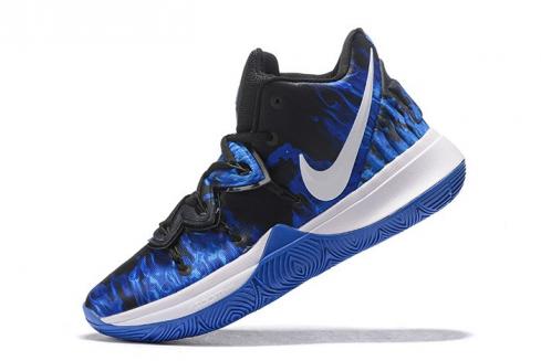 2019 Nike Kyrie 5 Duke PE Game Royal Black CI0306 901