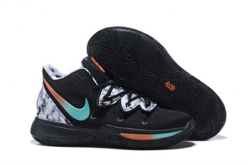 Nike Kyrie 5 Black White Print AO2919