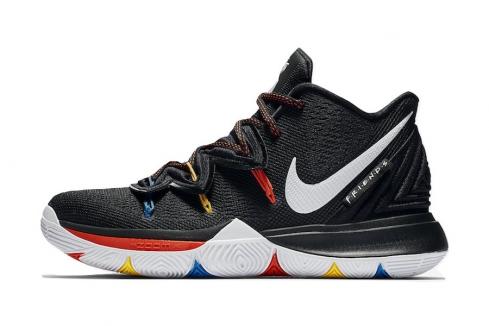 Nike Kyrie 5 Friends Black White Bright Crimson Amarillo AO2919-006