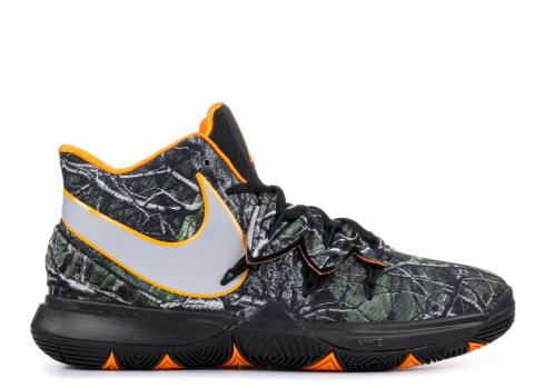 Nike Kyrie 5 GS Taco TV PE Irving Black Orange Reflective AQ2456-902