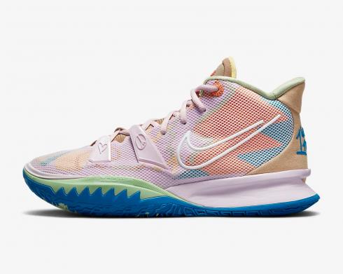 Nike Zoom Kyrie 7 EP Regal Pink Hemp Honeydew White CQ9327-600