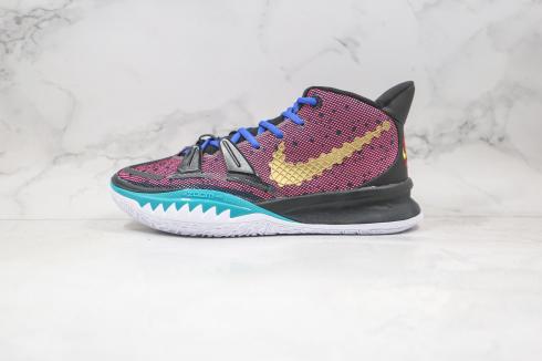 Nike Zoom Kyrie 7 Pre Heat EP Purple Black Gold Metallic CQ9327-006