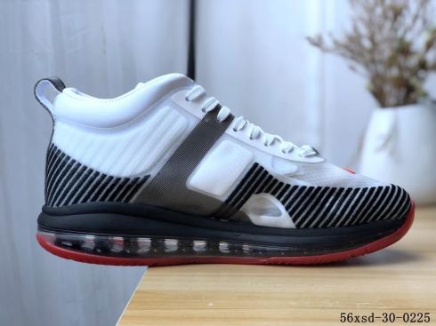 Nike LeBron X John Elliott Icon QS White Black Red Sneakers