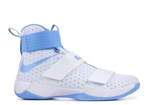 Nike Lebron Soldier 10 TB Promo White University Blue 856489-142