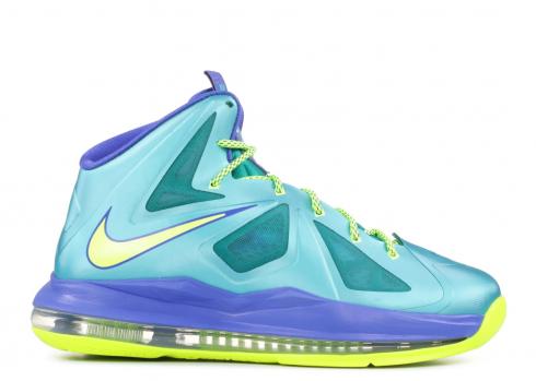 Lebron 10 GS Volt Sport Force Turq Violet 543564-304