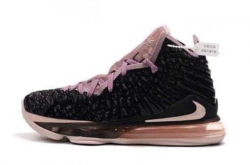 2020 Nike Zoom Lebron XVII 17 Black Grey Pink James Basketball Shoes Release Date BQ3177-607