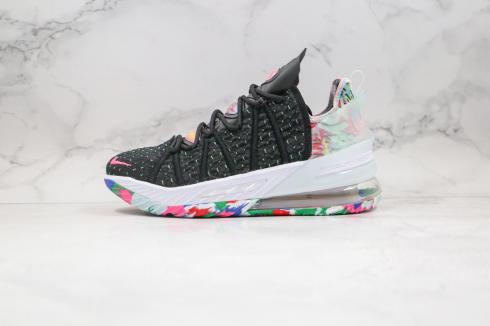 Nike LeBron 18 Low EP Multicolor Black Multi Color White CQ9284-002