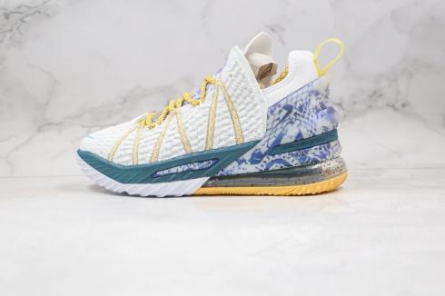 Nike LeBron 18 Reflections Flip White Multi Color DB7644-100 Release Date