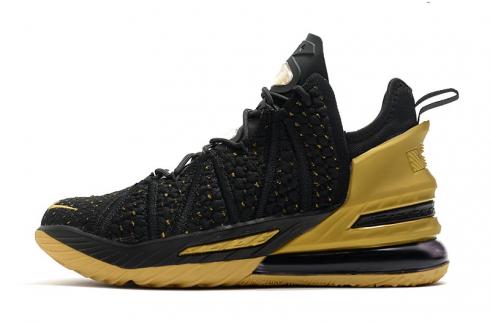 Nike LeBron 18 XVIII Low EP Black Gold CW2760-007