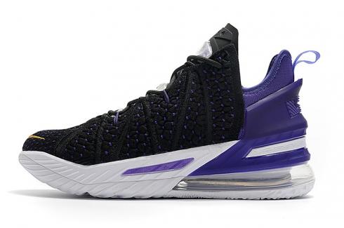 Nike LeBron 18 XVIII Low EP Black Purple CW2760-008