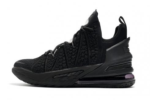 Nike LeBron 18 XVIII Low EP Black Triple DB7644-001