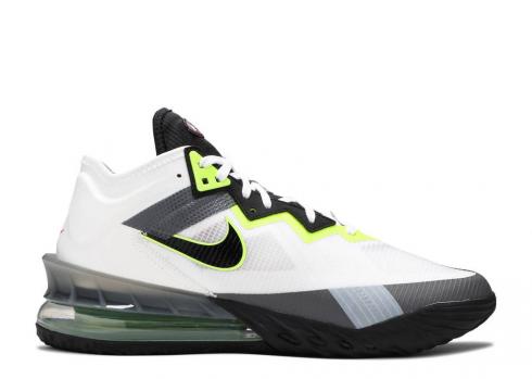 Nike Zoom Lebron 18 Low Ep Air Max 95 Greedy White Black Grey Iron CV7564-100