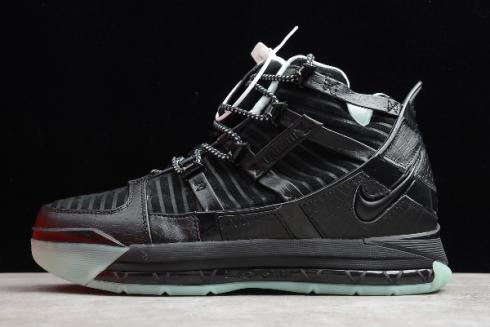 2019 Nike Zoom LeBron 3 QS Black Month AO2434 010