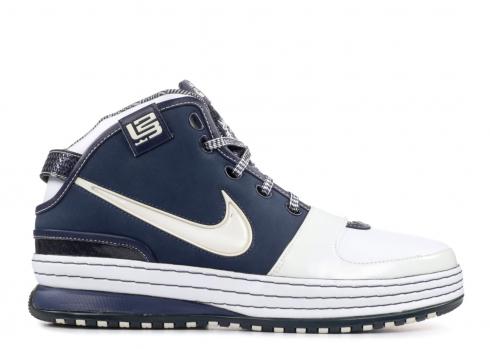 Zoom Lebron 6 Yankees Navy White Midnight 346526-111