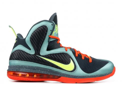 Lebron 9 Cannon Blue Cannon Slate Volt Team Orange 469764-004