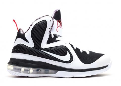 Lebron 9 GS Freegums White Sport Black Red 472664-101