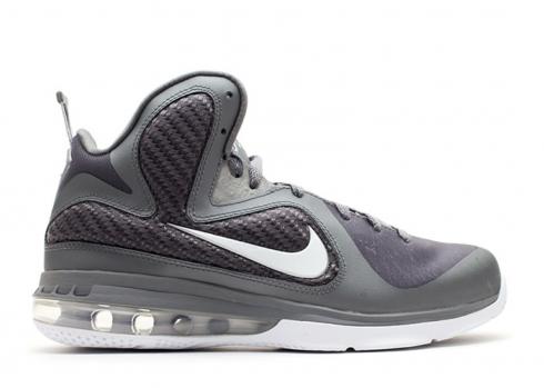 Lebron 9 GS White Metallic Grey Silver Cool 472664-005