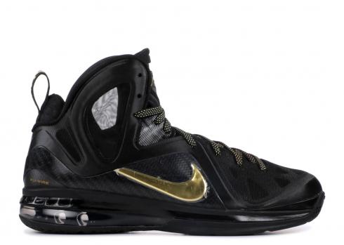 Lebron 9 PS Elite Away Black Gold Metallic 516958-002