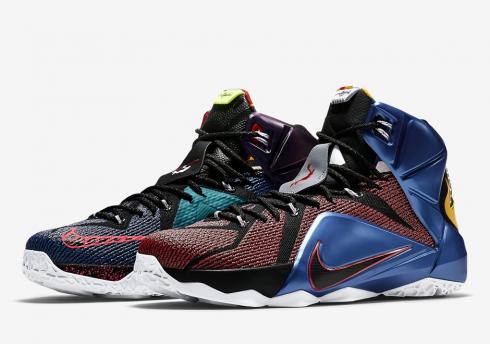 Nike LeBron 12 - What The Multicolor 802193-909